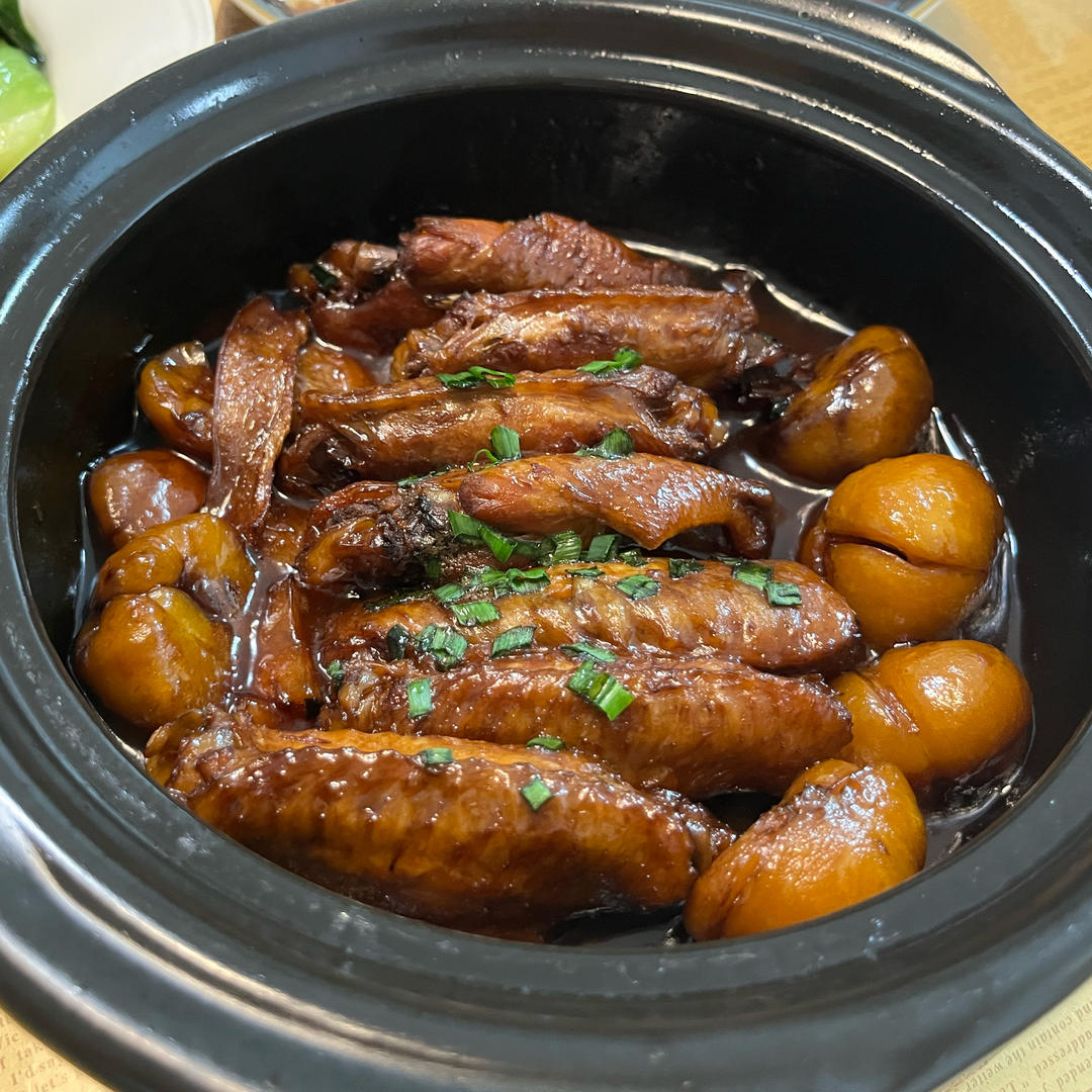板栗炒鸡翅