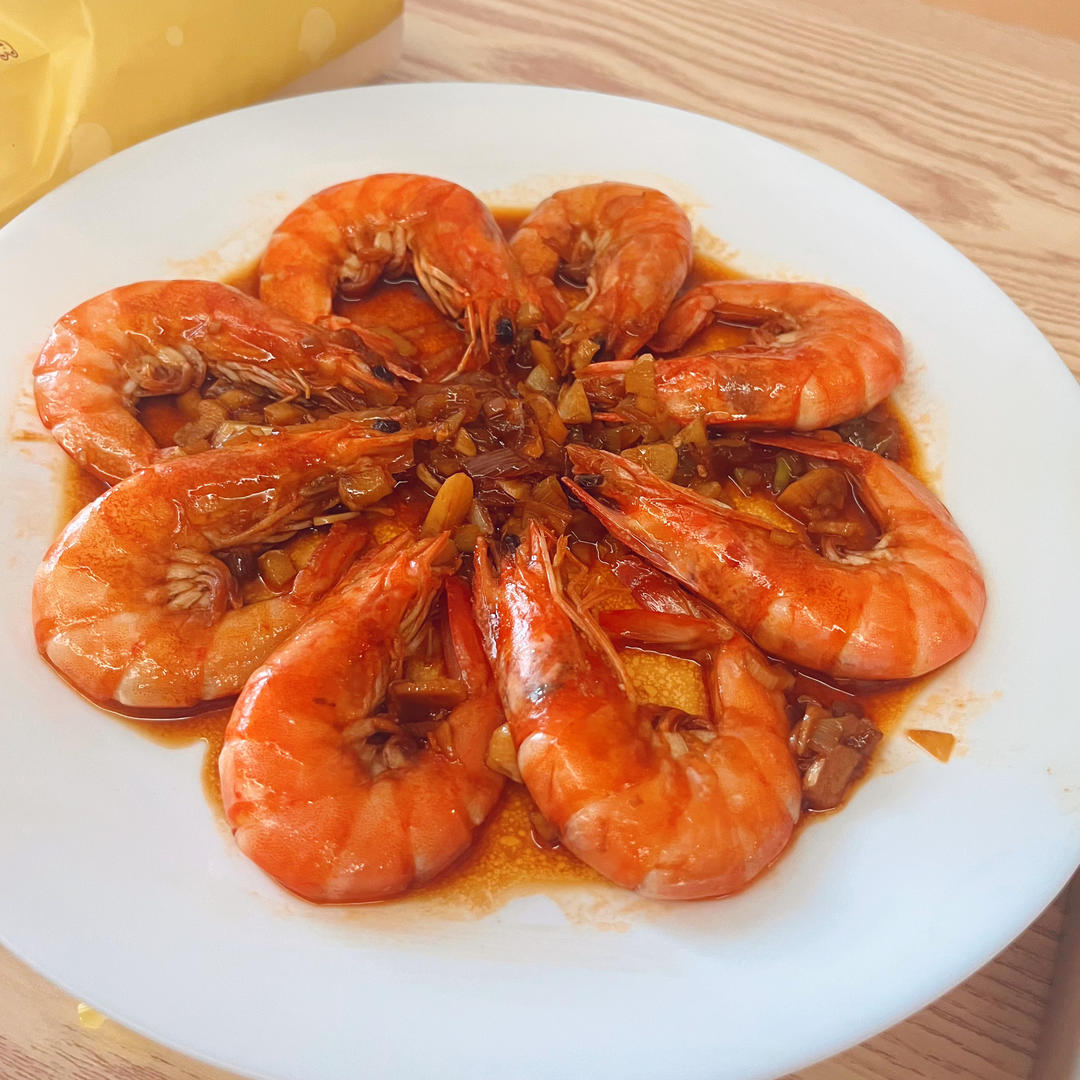 家庭版油焖大虾