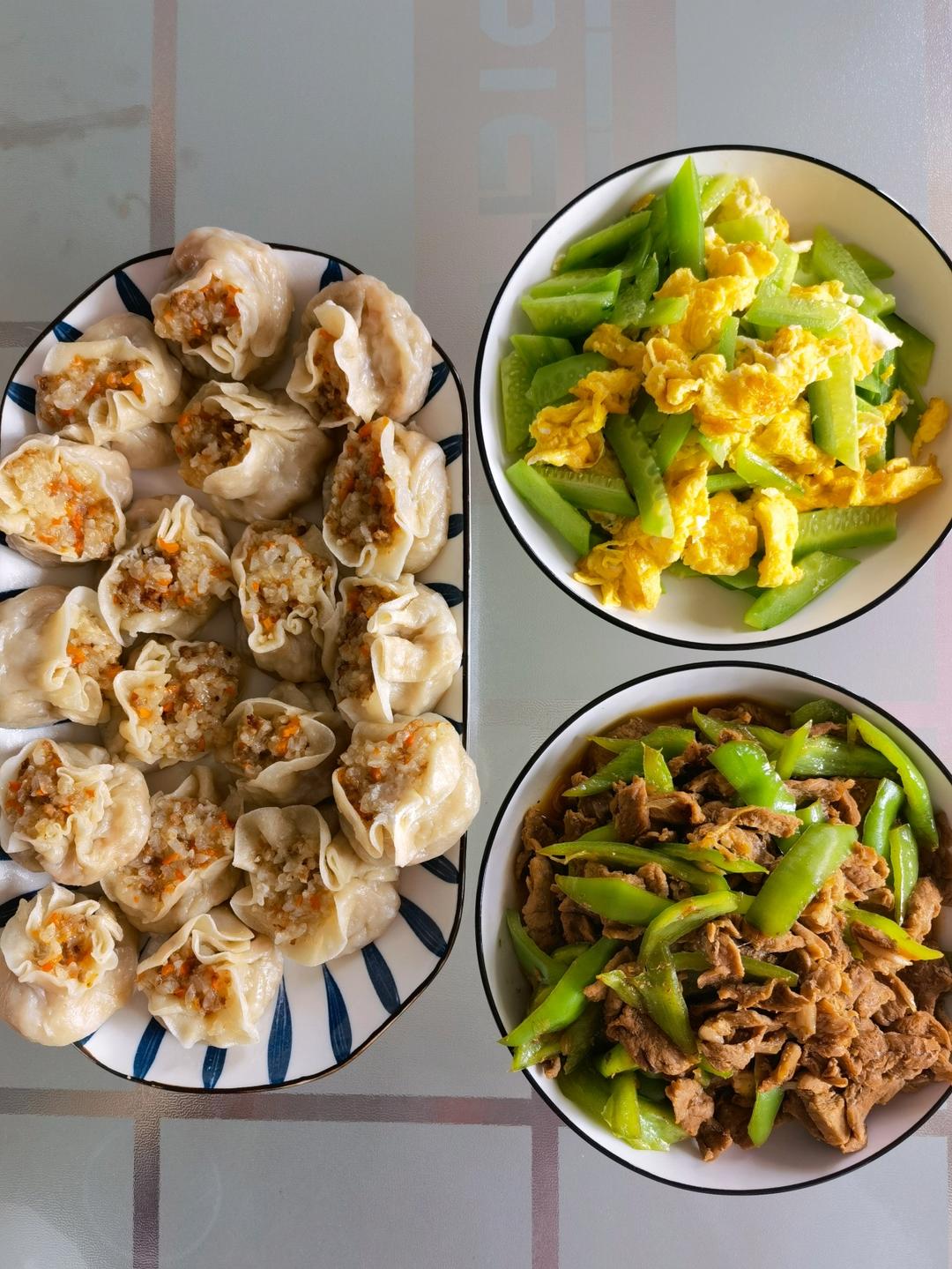 香菇肉沫烧麦