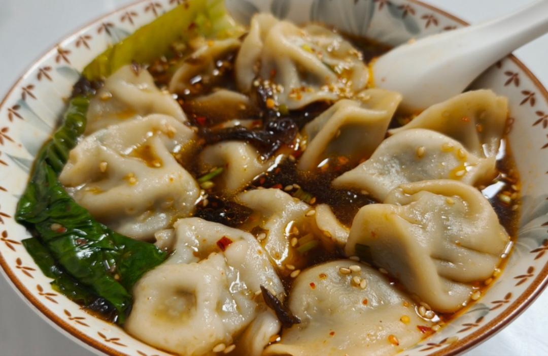 🔥五分钟搞定❗️酸辣开胃一吃就上瘾的酸汤水饺