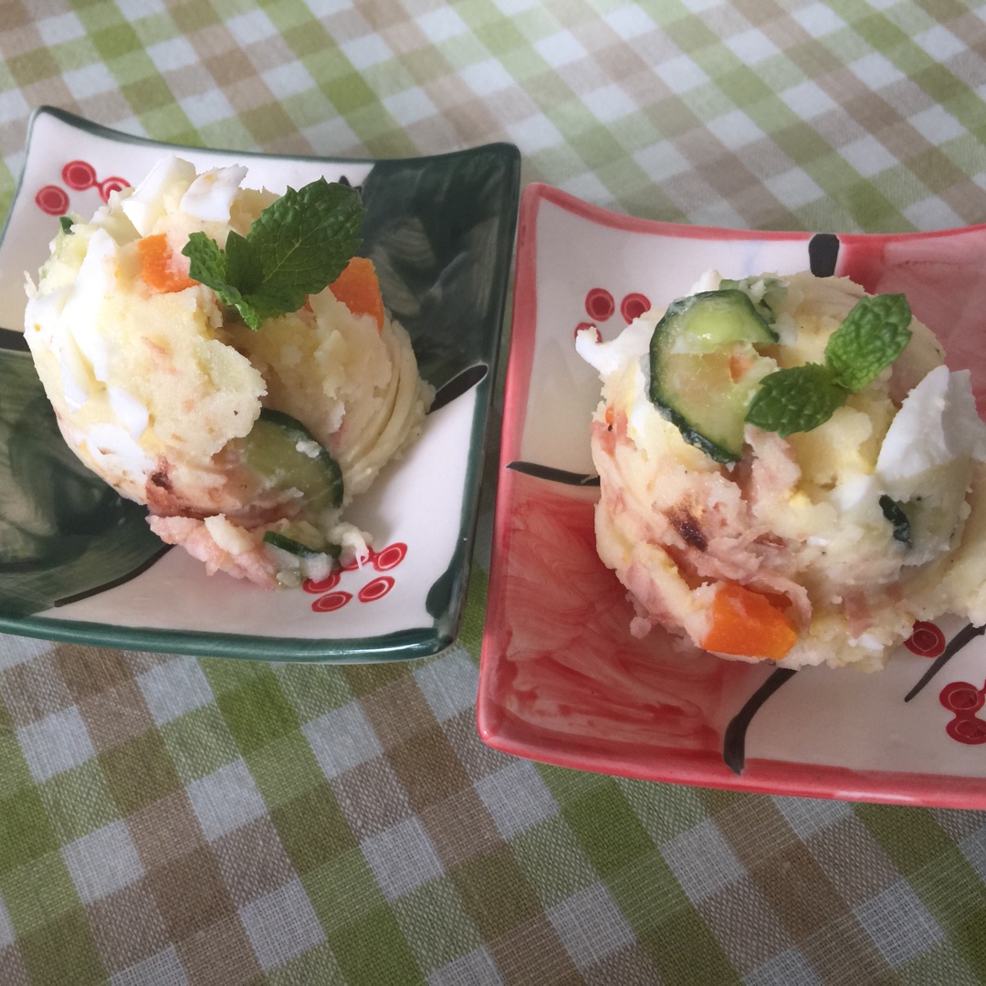 【曼达小馆】居酒屋系列：日式土豆沙拉与纯米吟酿