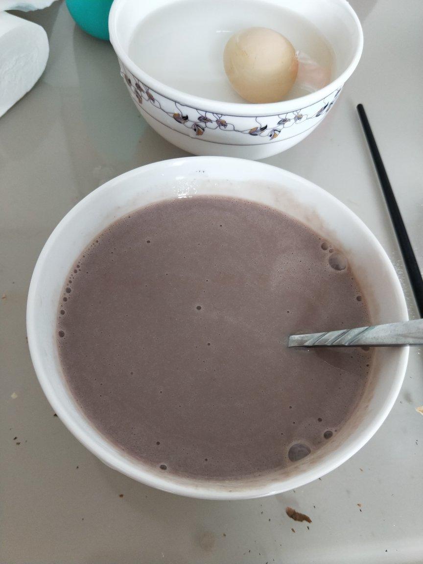 厨房小白-00做的红枣核桃米糊