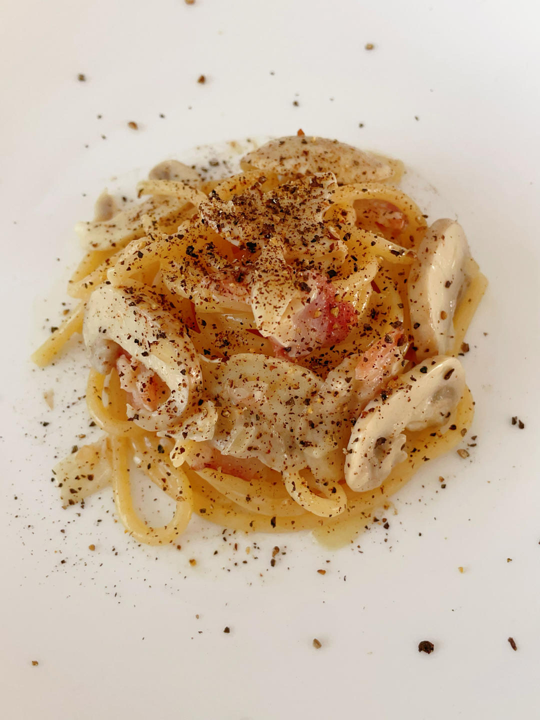 奶油培根意大利面 - Creamy Beacon Linguine