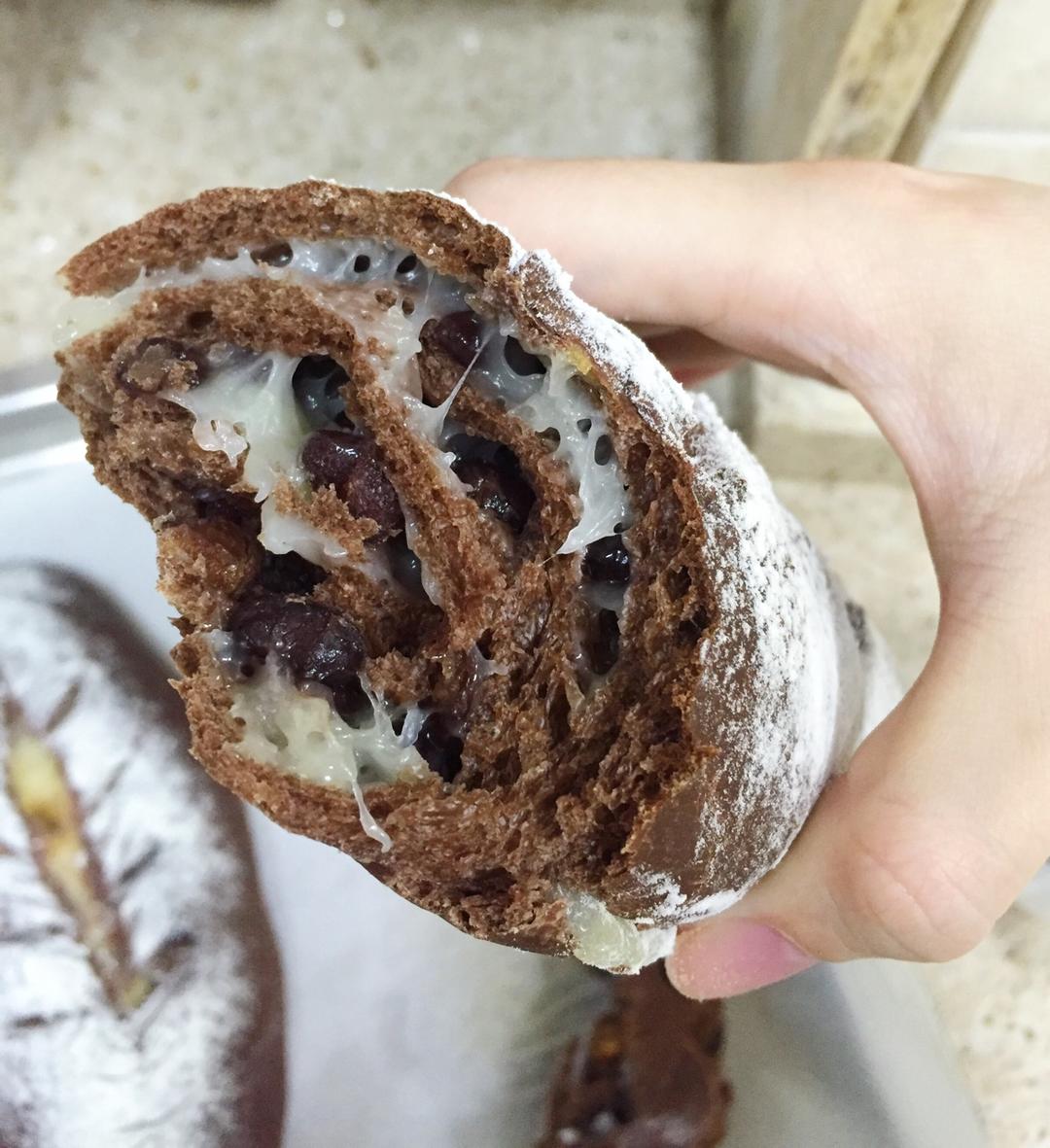 可可麻薯软欧