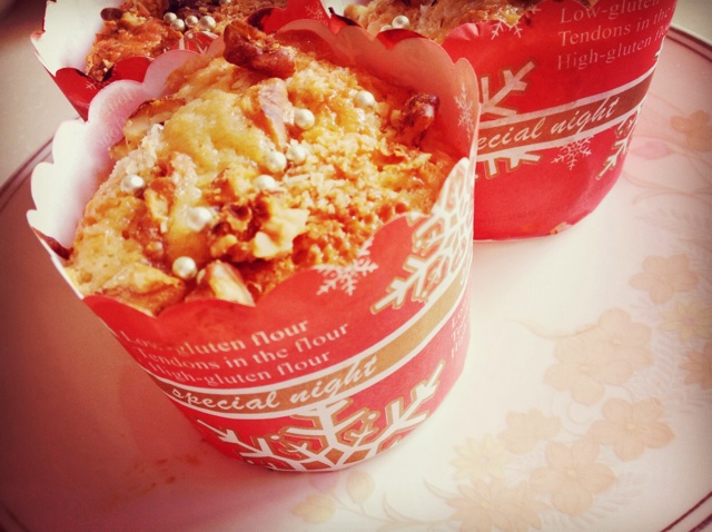 快手香蕉纸杯蛋糕