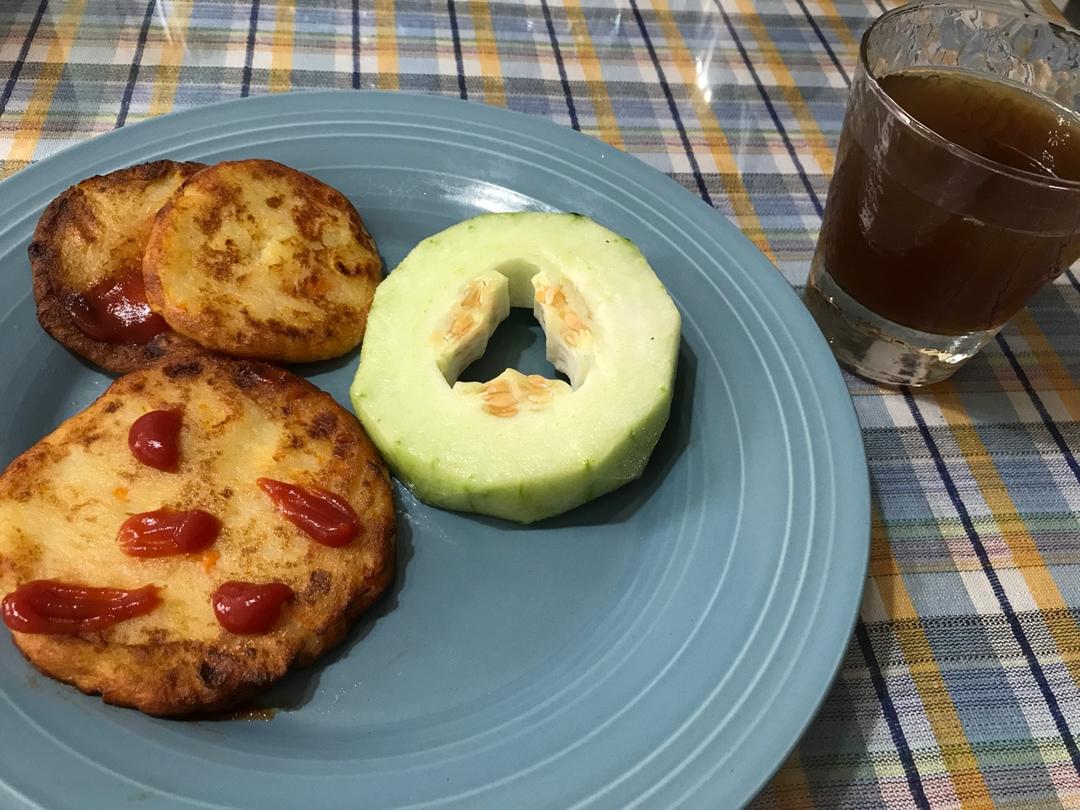 土豆火腿早餐饼