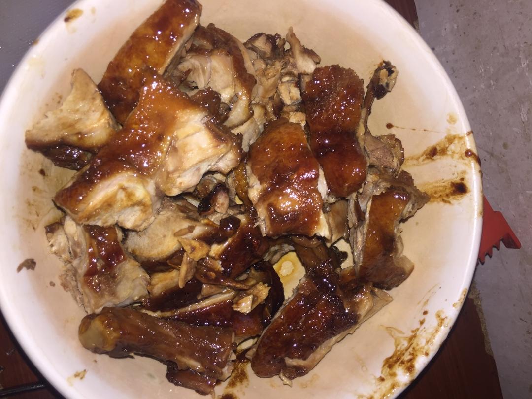 简单易做又好吃的豉油鸭（也叫三杯鸭)
