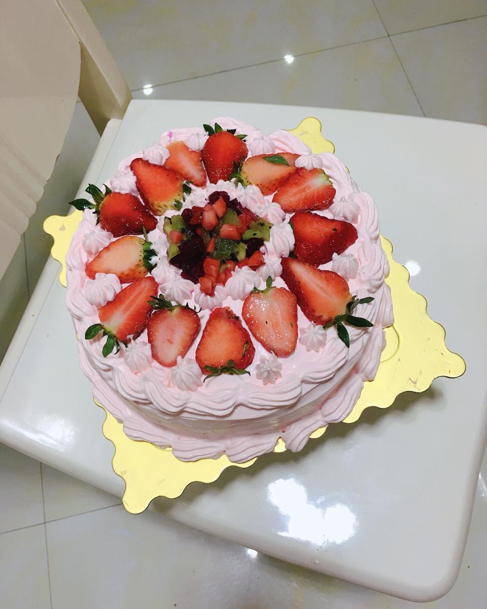 ranran哟做的水果奶油【生日蛋糕】