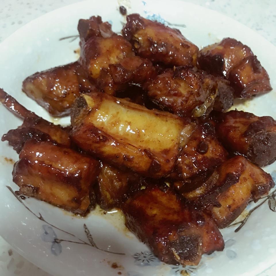懒人版糖醋排骨