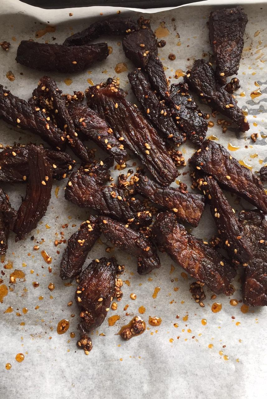 kitty侯做的自制烤箱牛肉干