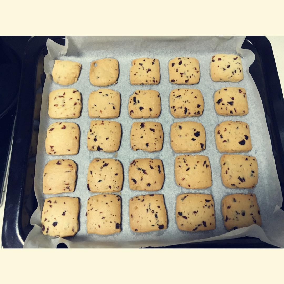 蔓越莓饼干--新手烘焙0压力 #皮黑森林#