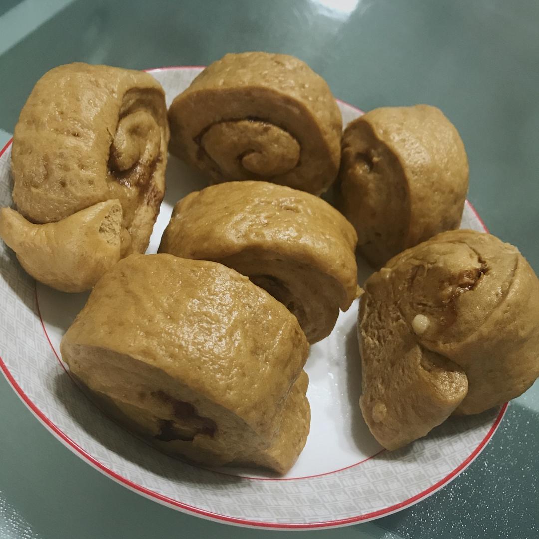 奶香红糖馒头