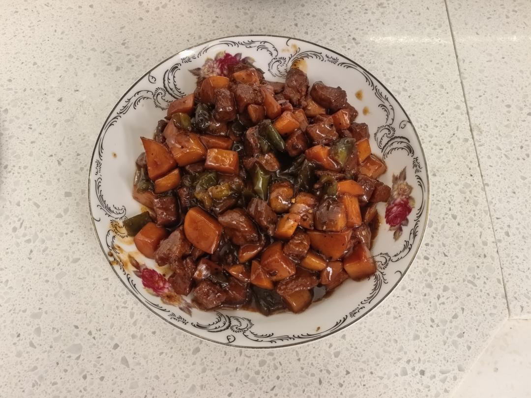 杏鲍菇牛肉粒