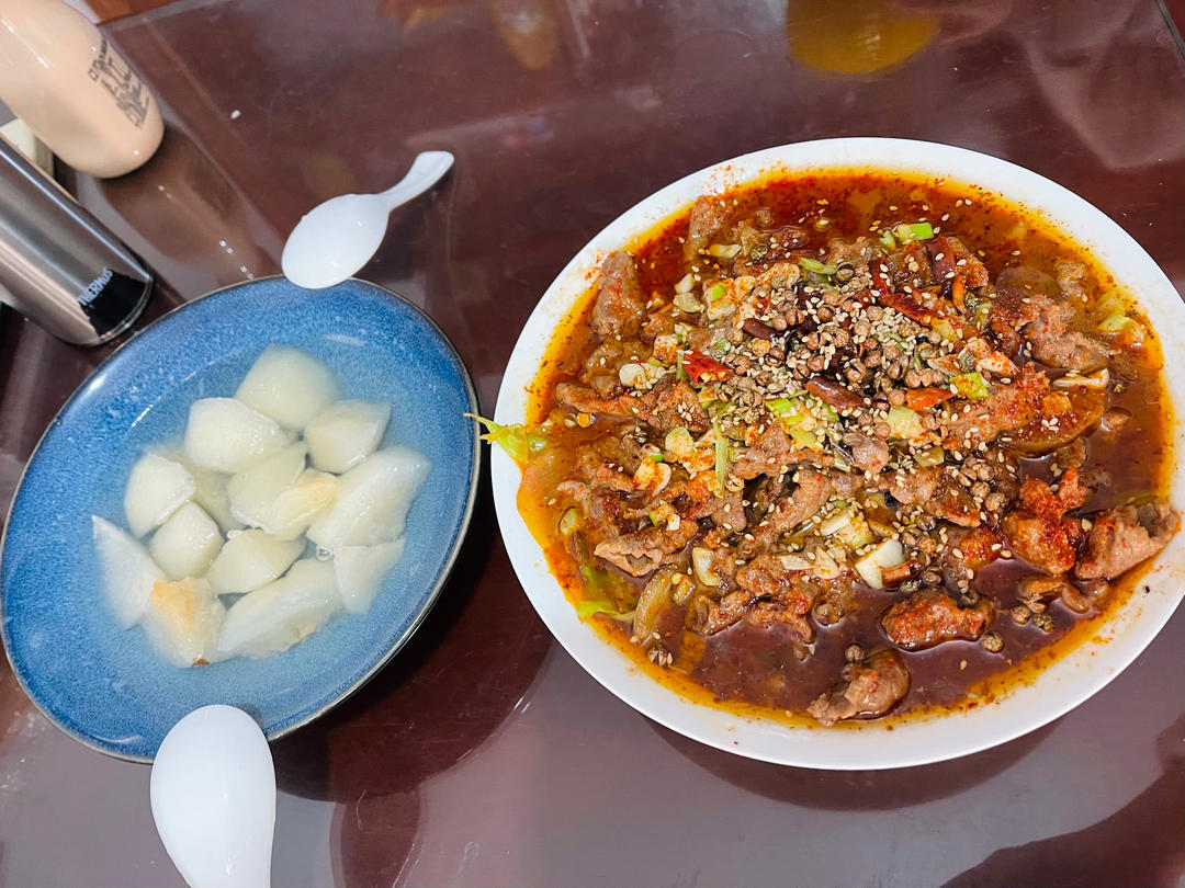 水煮肉片（肯定不翻车）