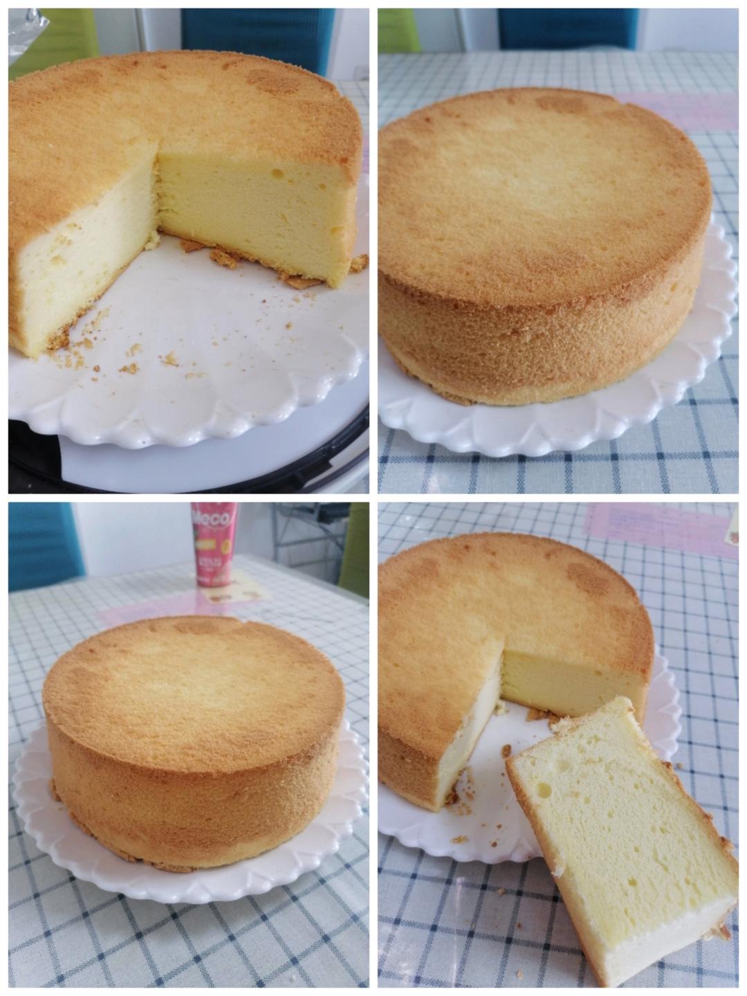 《Tinrry+》戚风蛋糕（6寸配方）（基础、超详细教程）