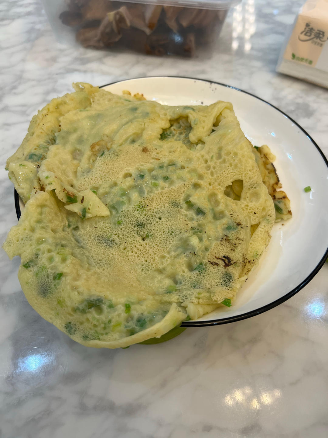 香葱煎饼🥞，快手早餐