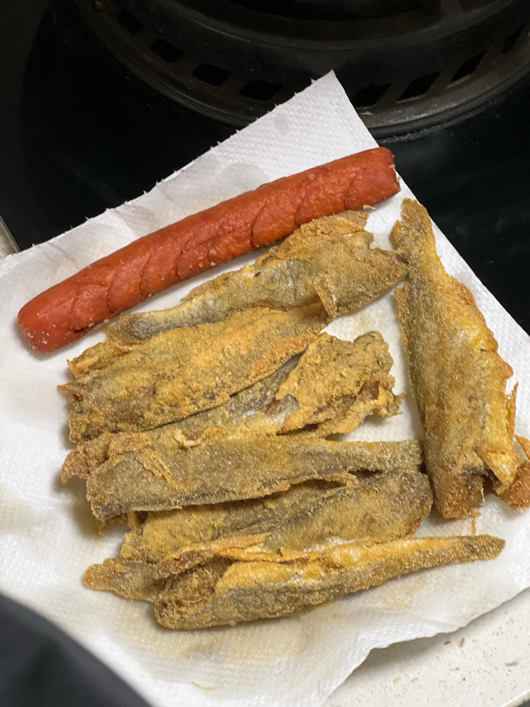 酥炸小黄鱼～吸油少