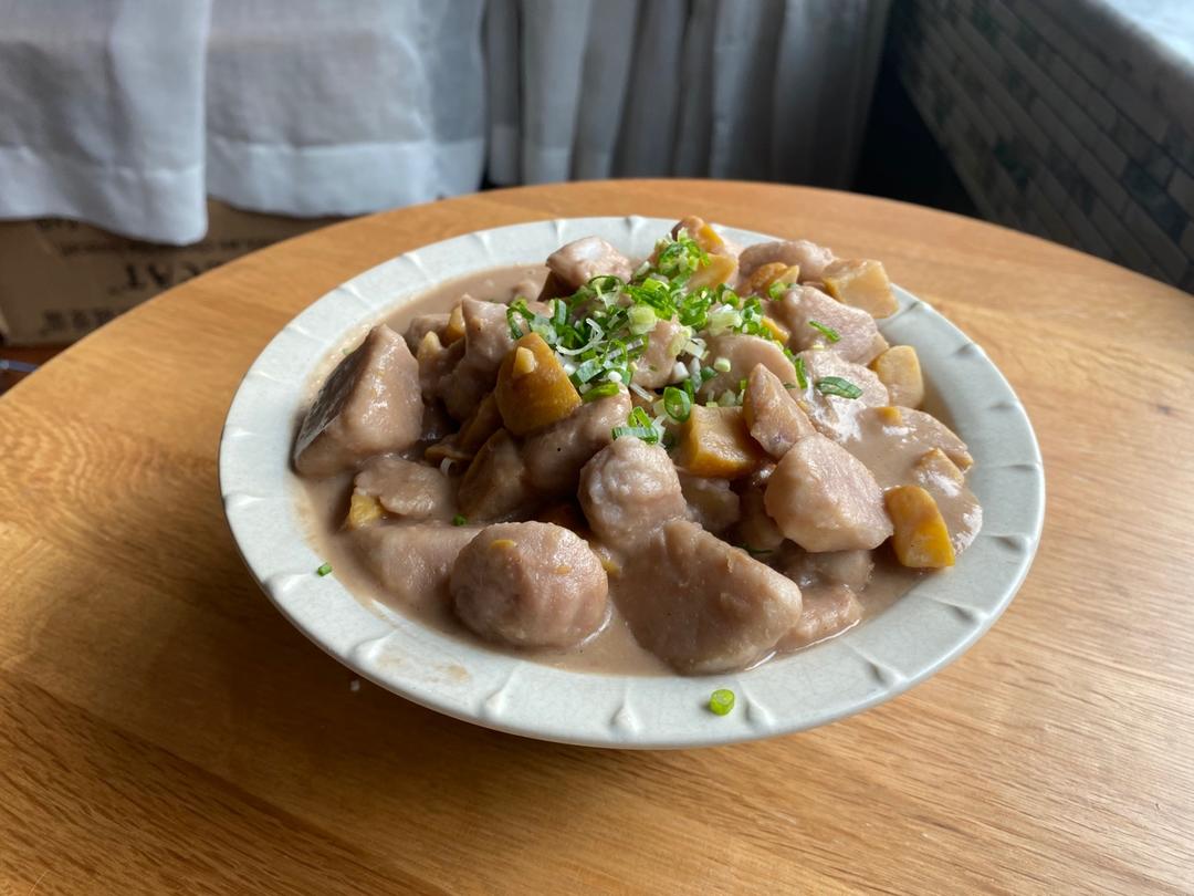 板栗炖芋头
