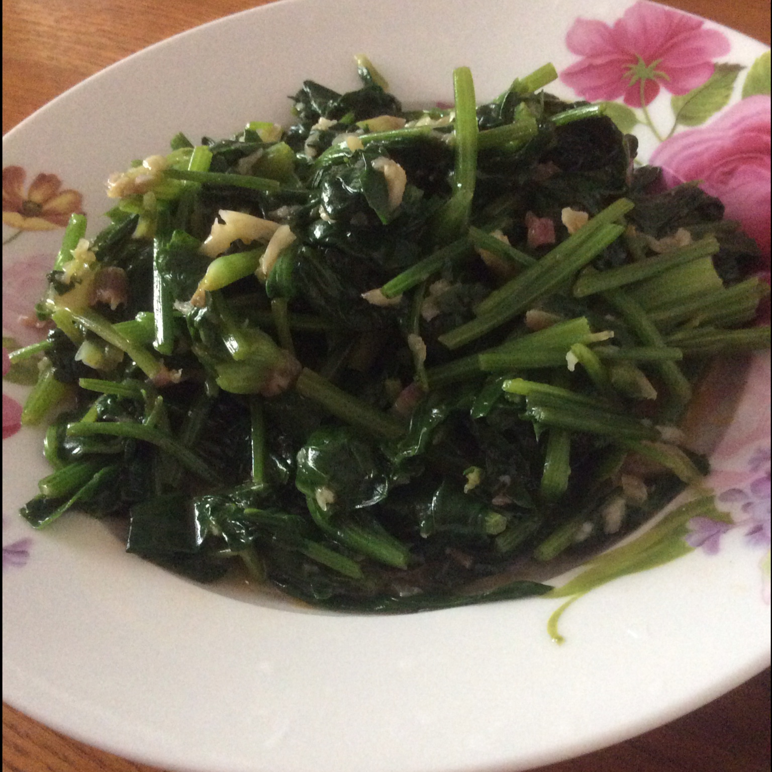 凉拌菠菜