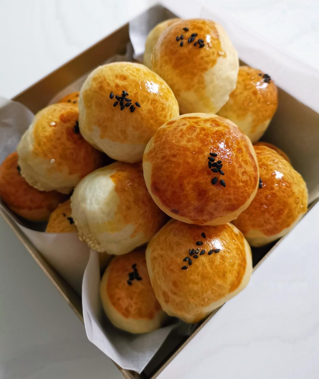 软皮奶香绿豆饼（网红版）