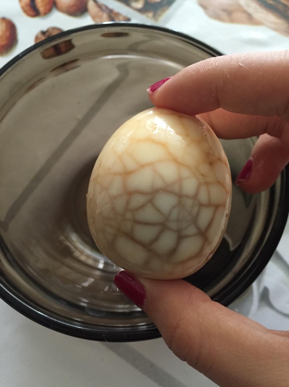 电饭煲煮五香茶叶蛋