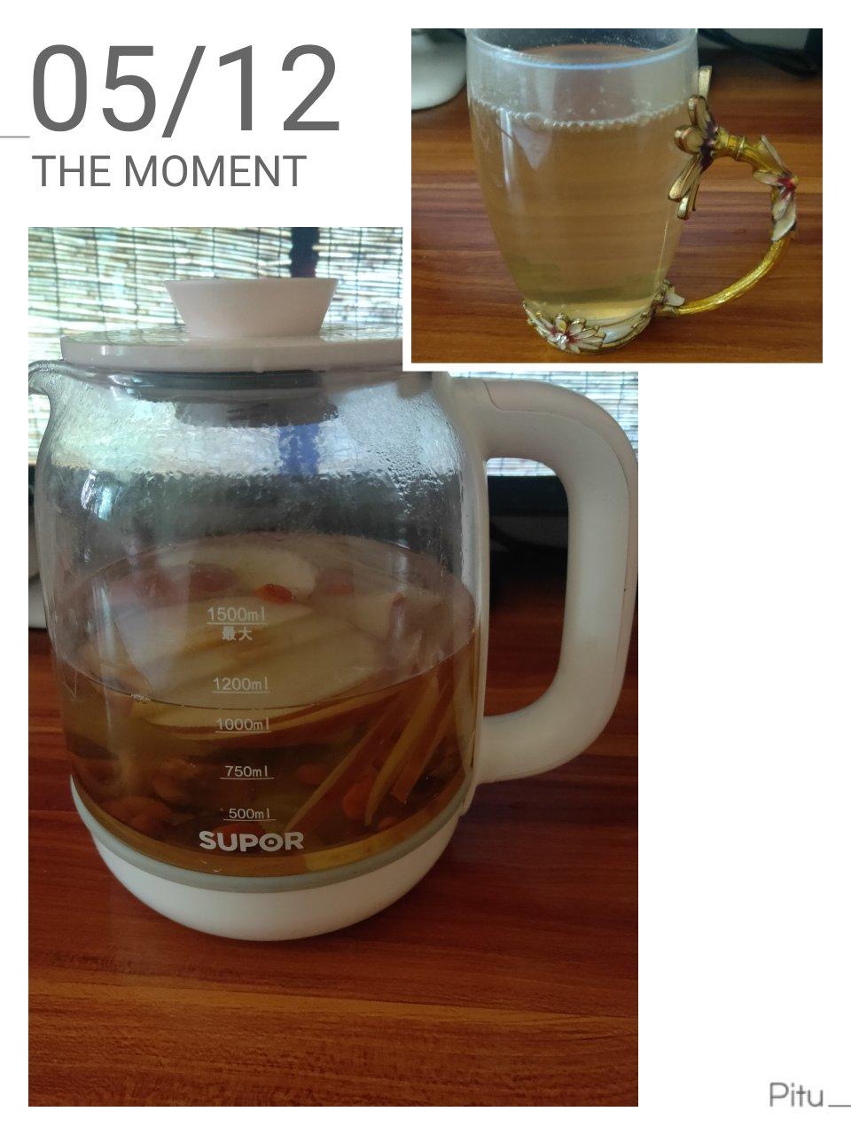 苹果刮油减脂茶