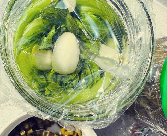 防止泡菜上浮的妙招（玻璃瓶，无泡菜坛子）的做法