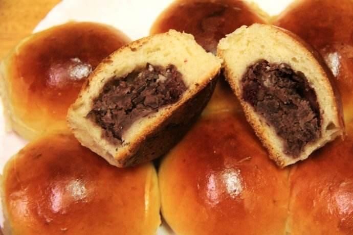 豆沙面包（无黄油）