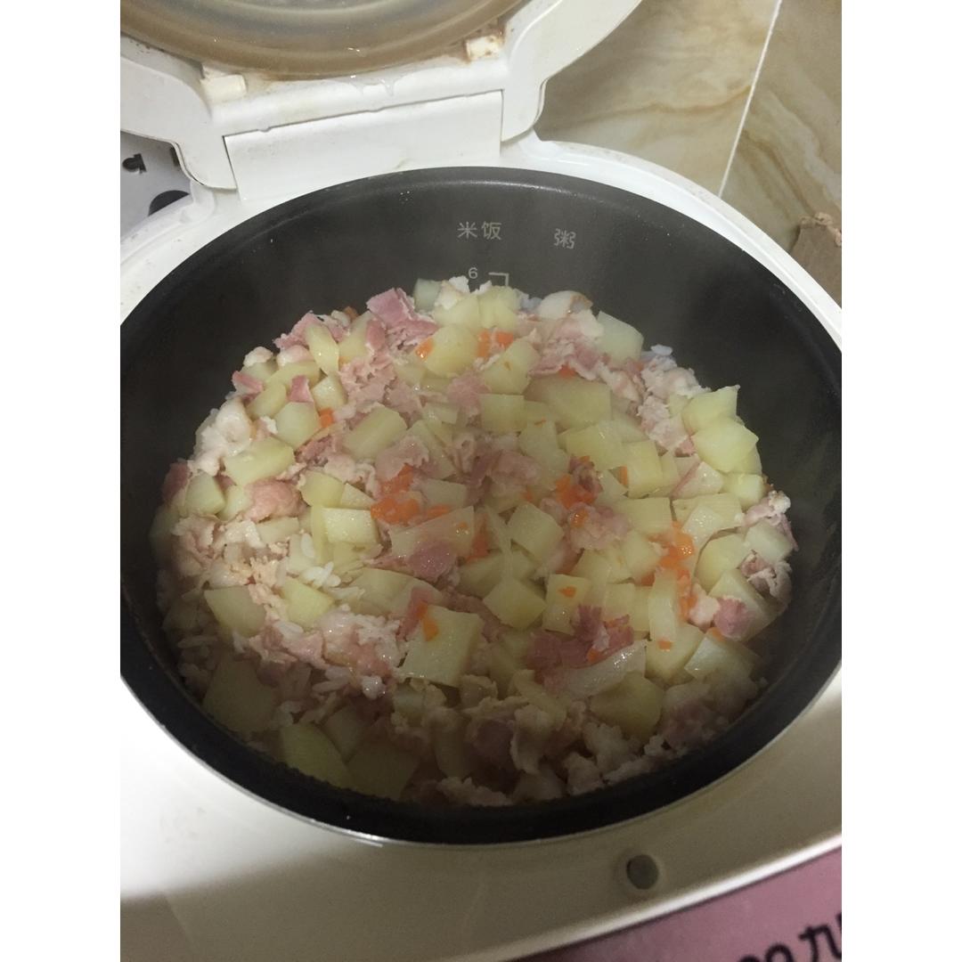 培根土豆饭