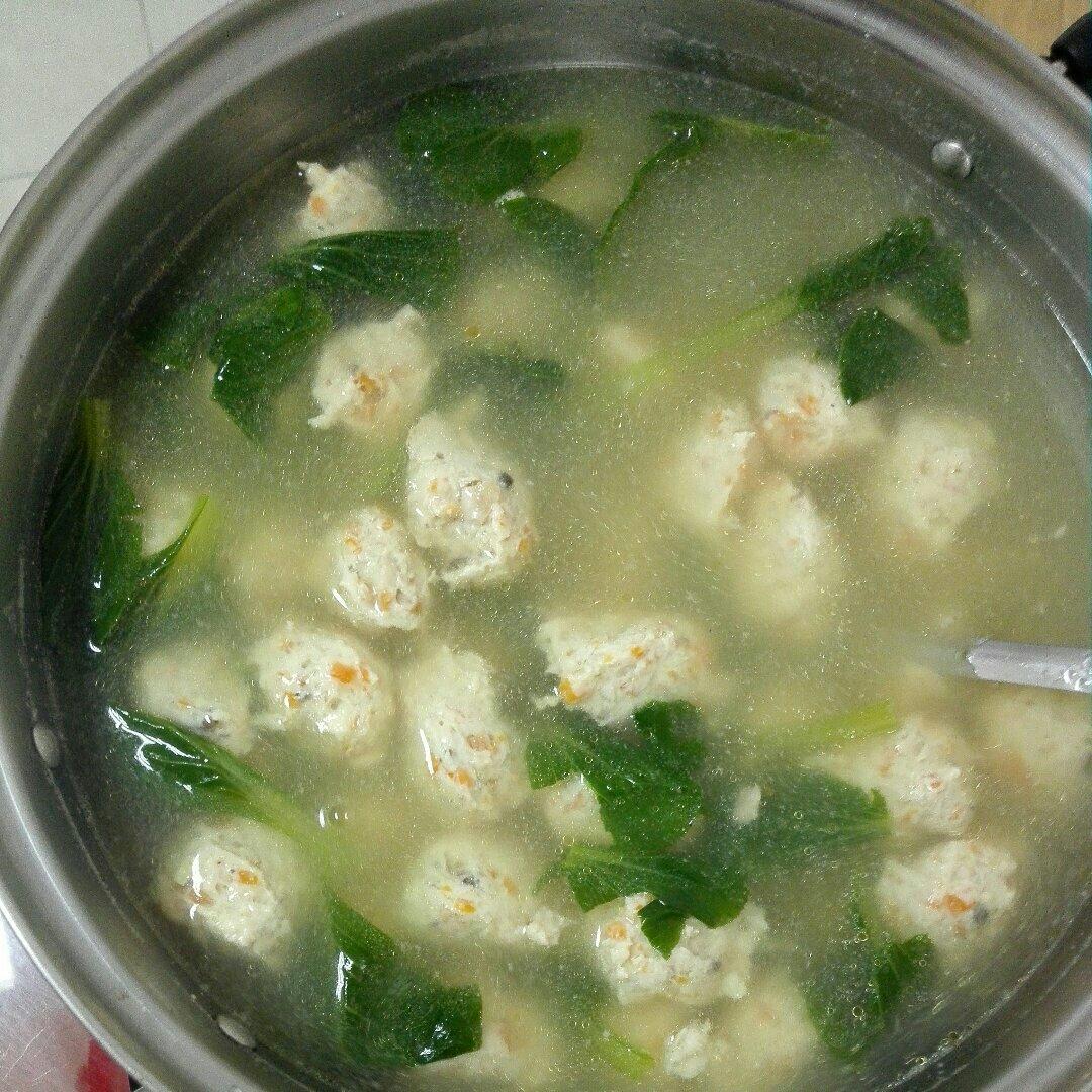 碧波蔬菜鸡肉丸