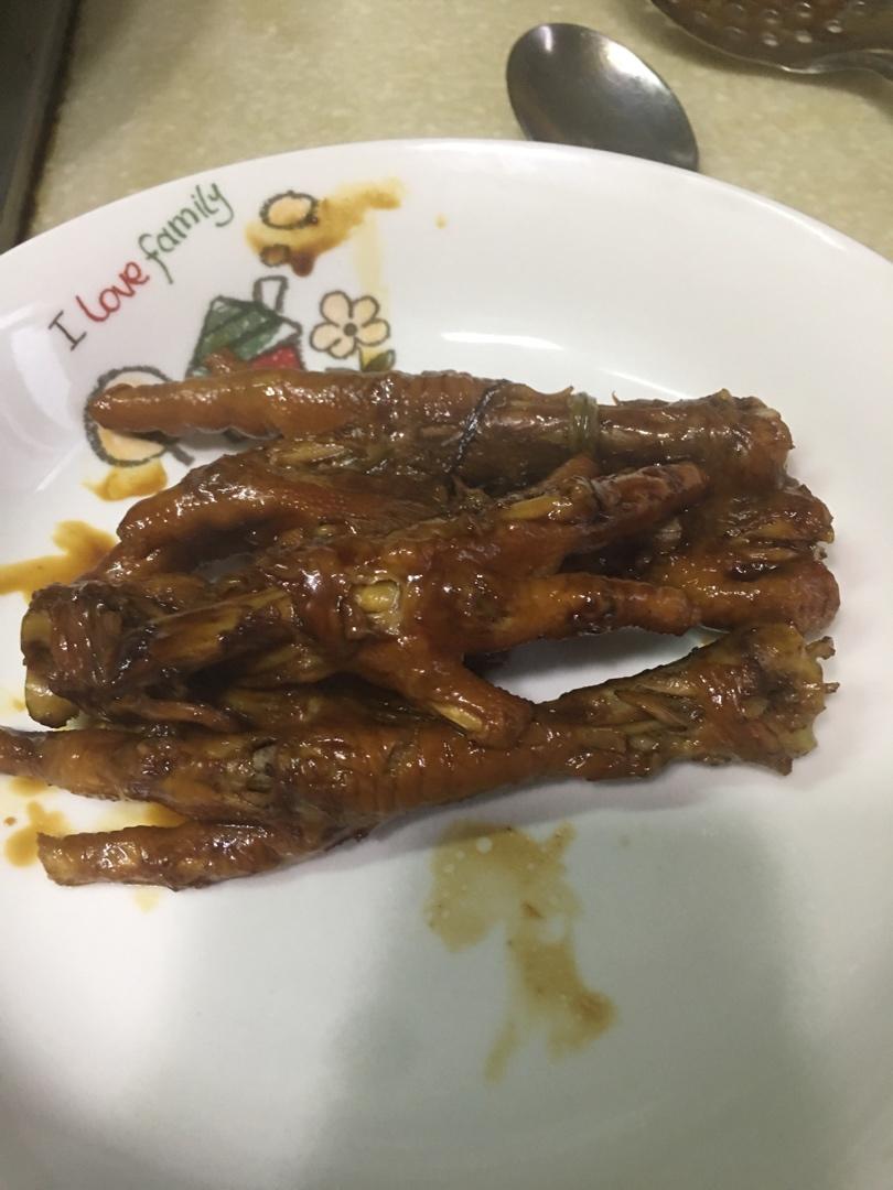 秘制红烧鸡爪