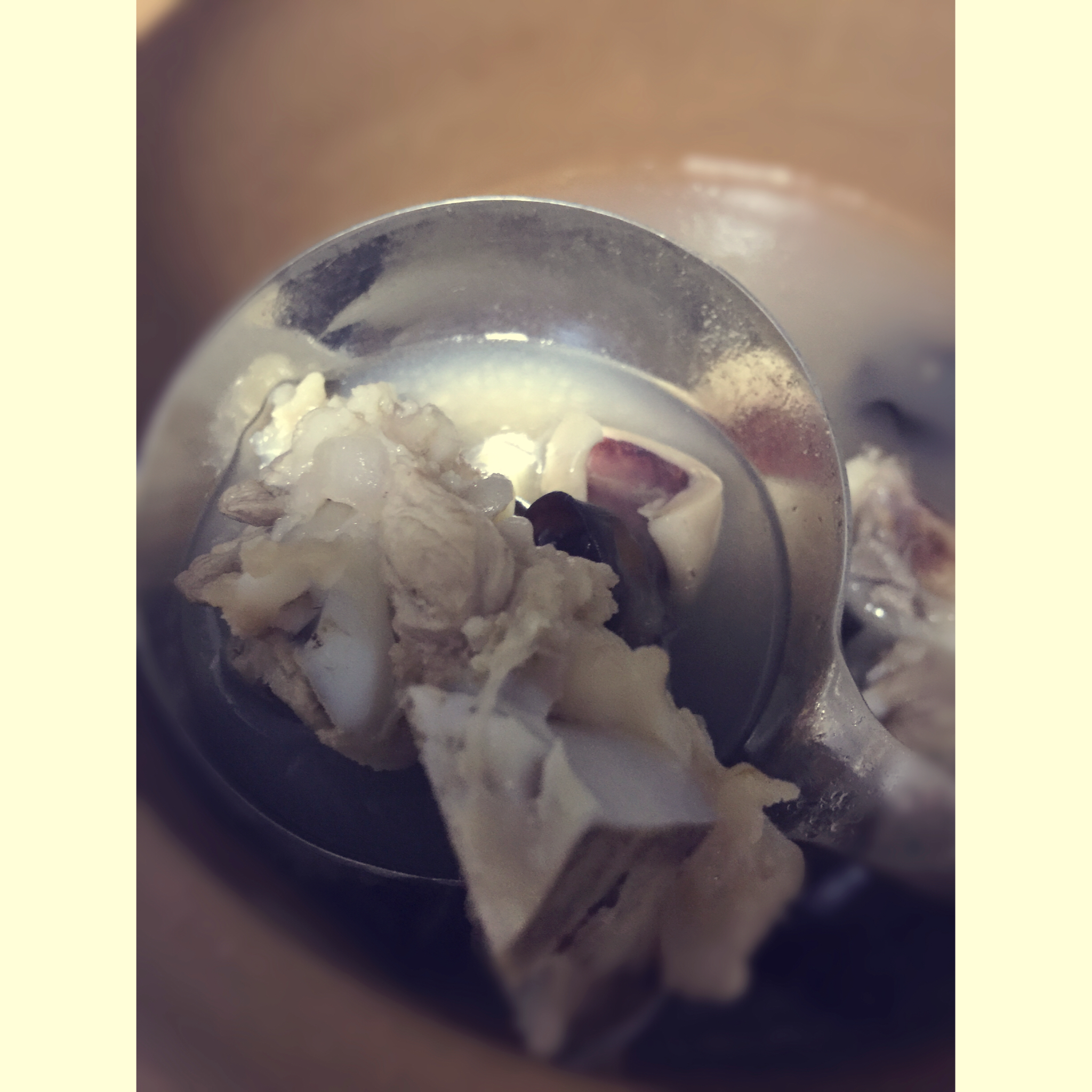 野生墨鱼干排骨汤