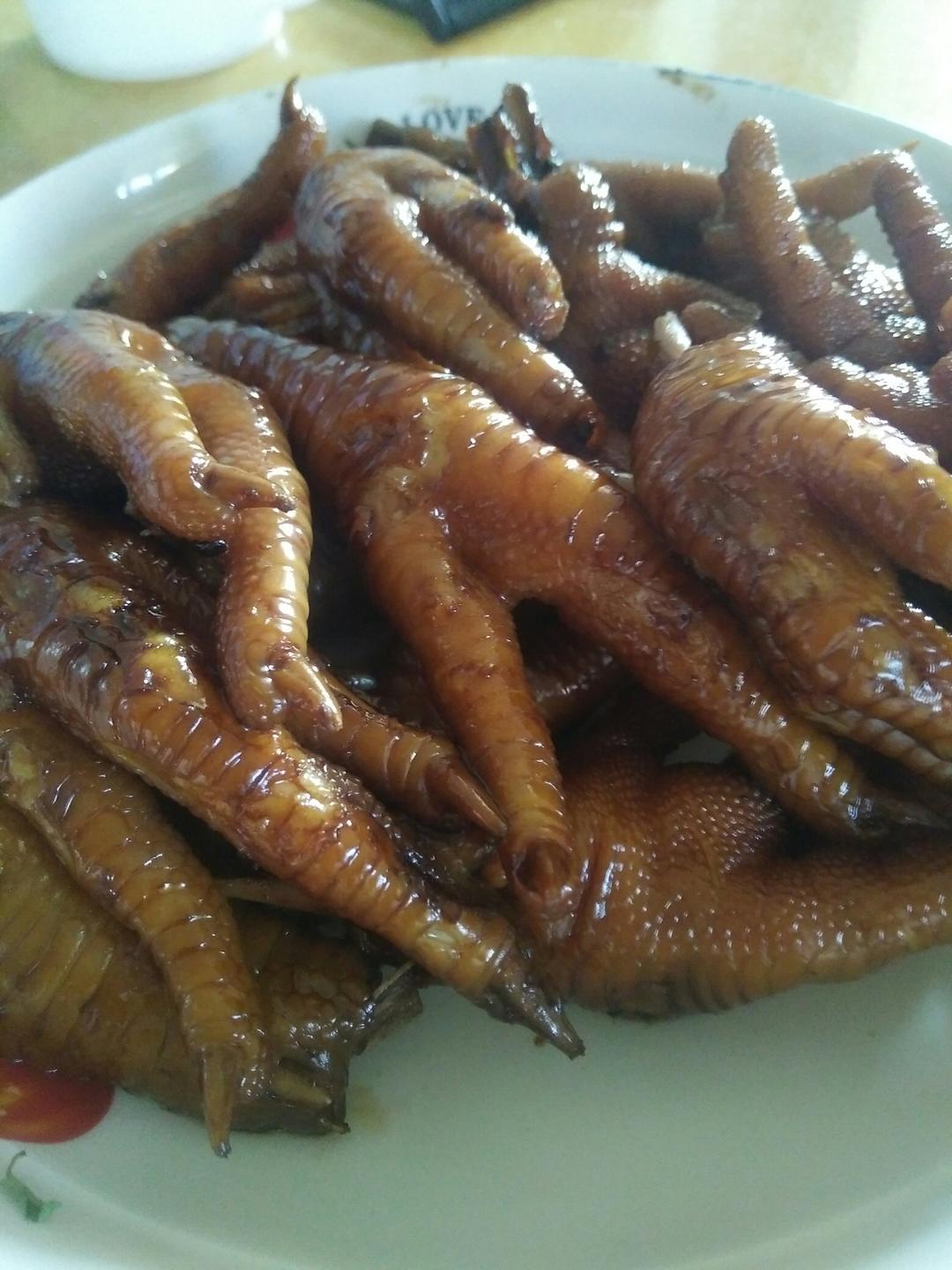 秘制红烧鸡爪