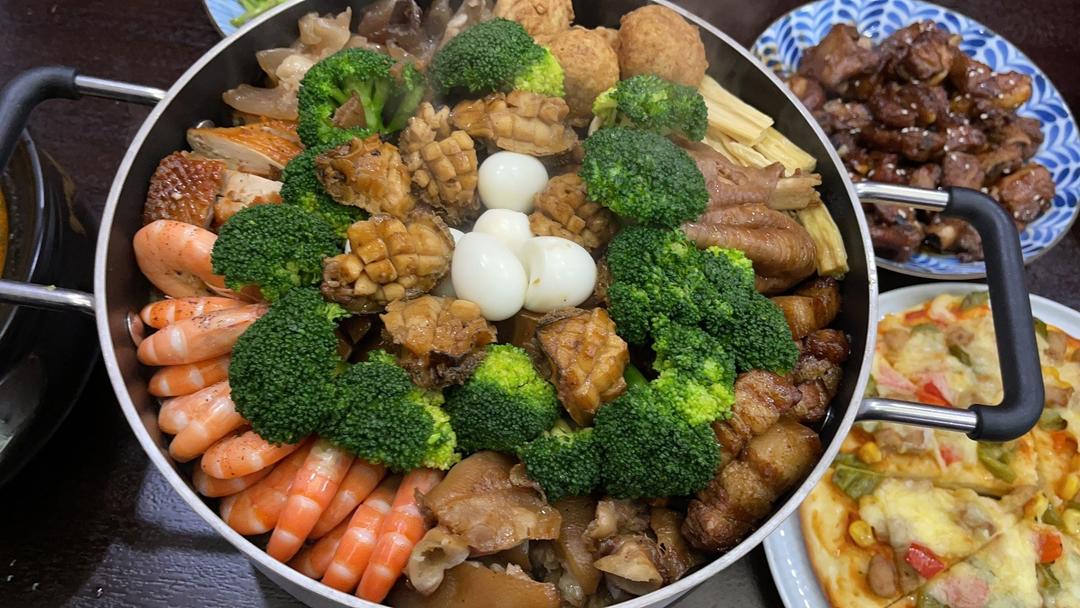 团团圆圆大盘菜