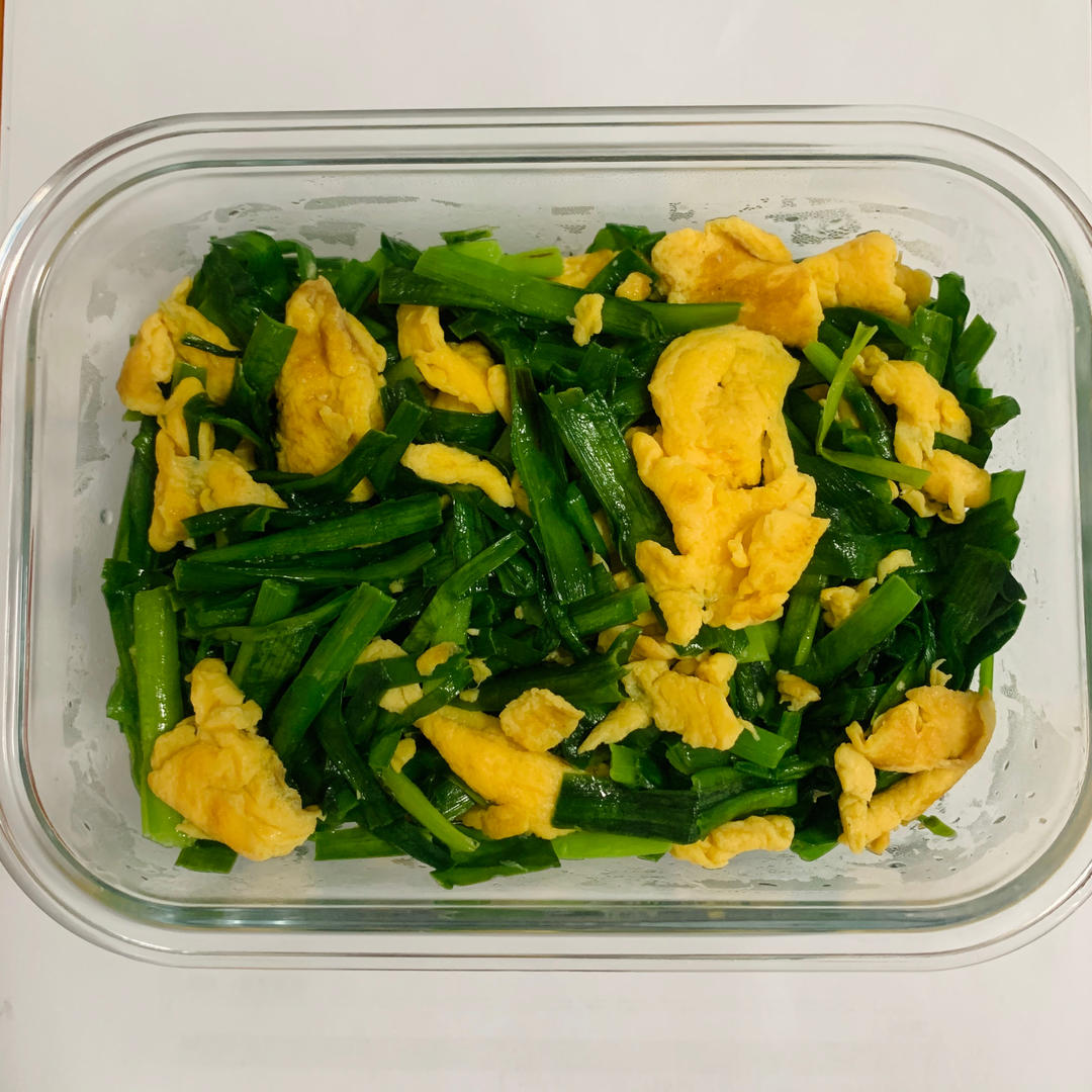 韭菜炒鸡蛋——三分钟快手下饭菜 掌握火候的秘诀