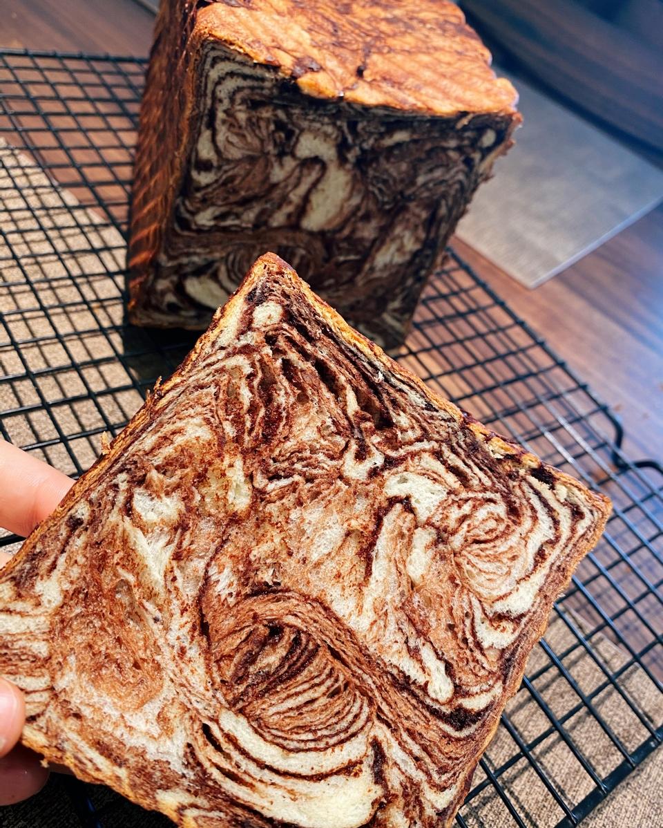 巧克力吐司面包（爸爸糖手工吐司同款）