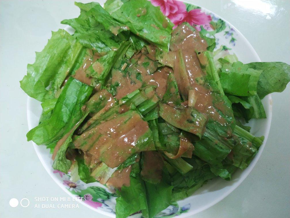 麻酱油麦菜