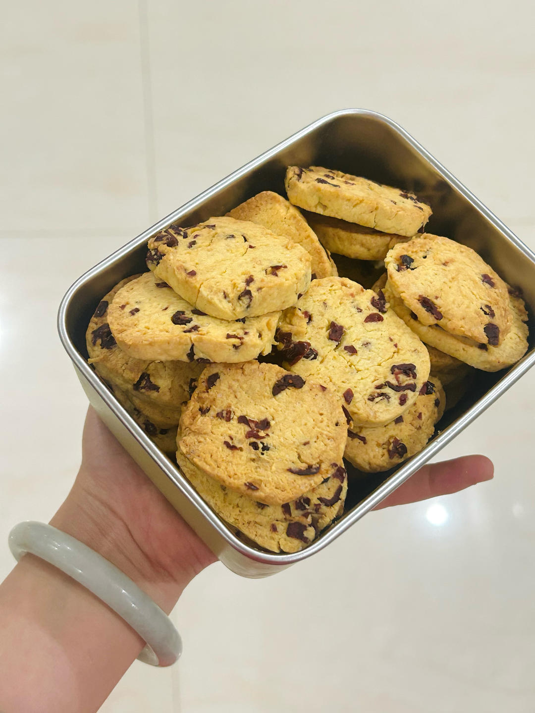 蔓越莓曲奇饼干/零失败/新手必做饼干