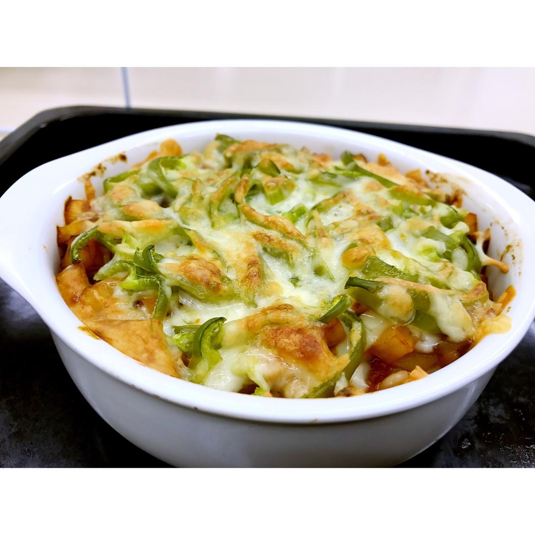番茄鸡肉浓情焗饭【两人份】