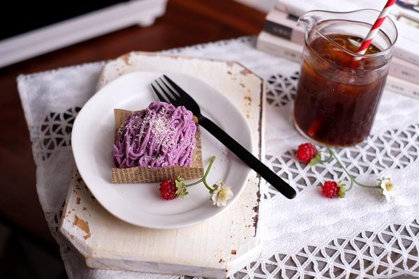 紫薯蒙布朗——松下NU-JK200蒸烤箱食谱