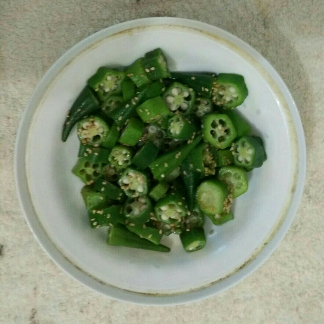 秋葵刺身