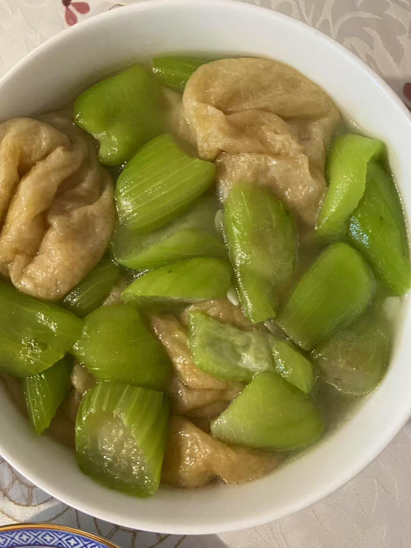 丝瓜面筋