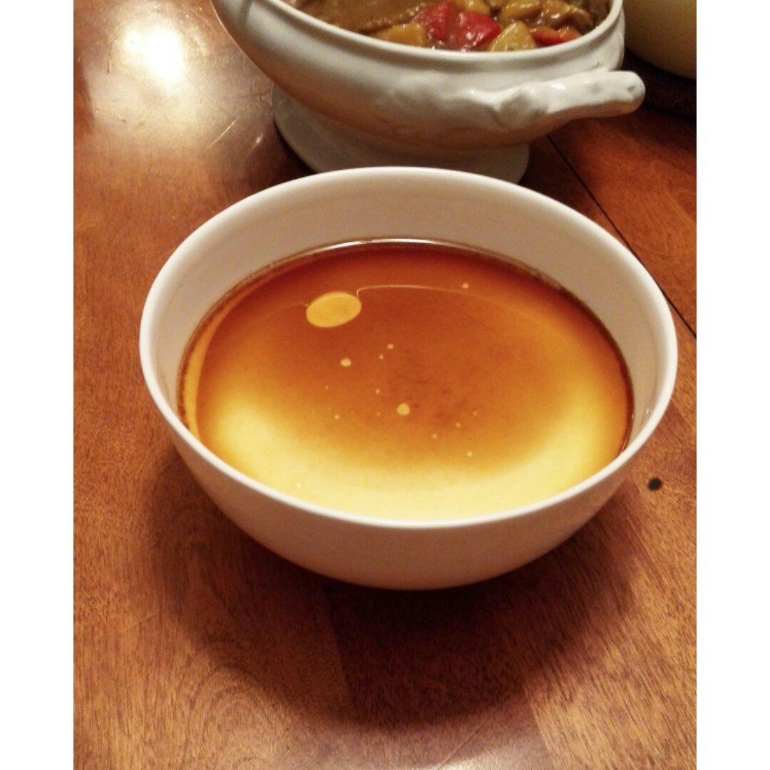 平滑如镜的蛋羹