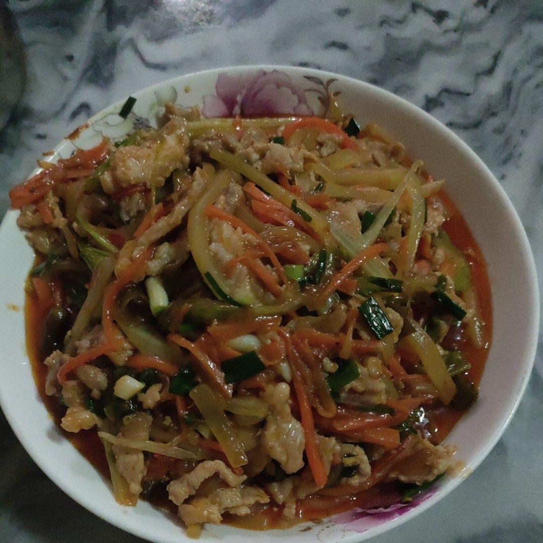 超级下饭鱼香肉丝（不辣版）