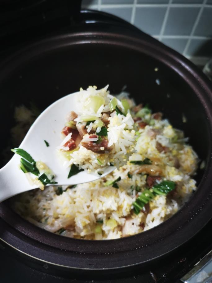 超简单美味咸肉菜饭