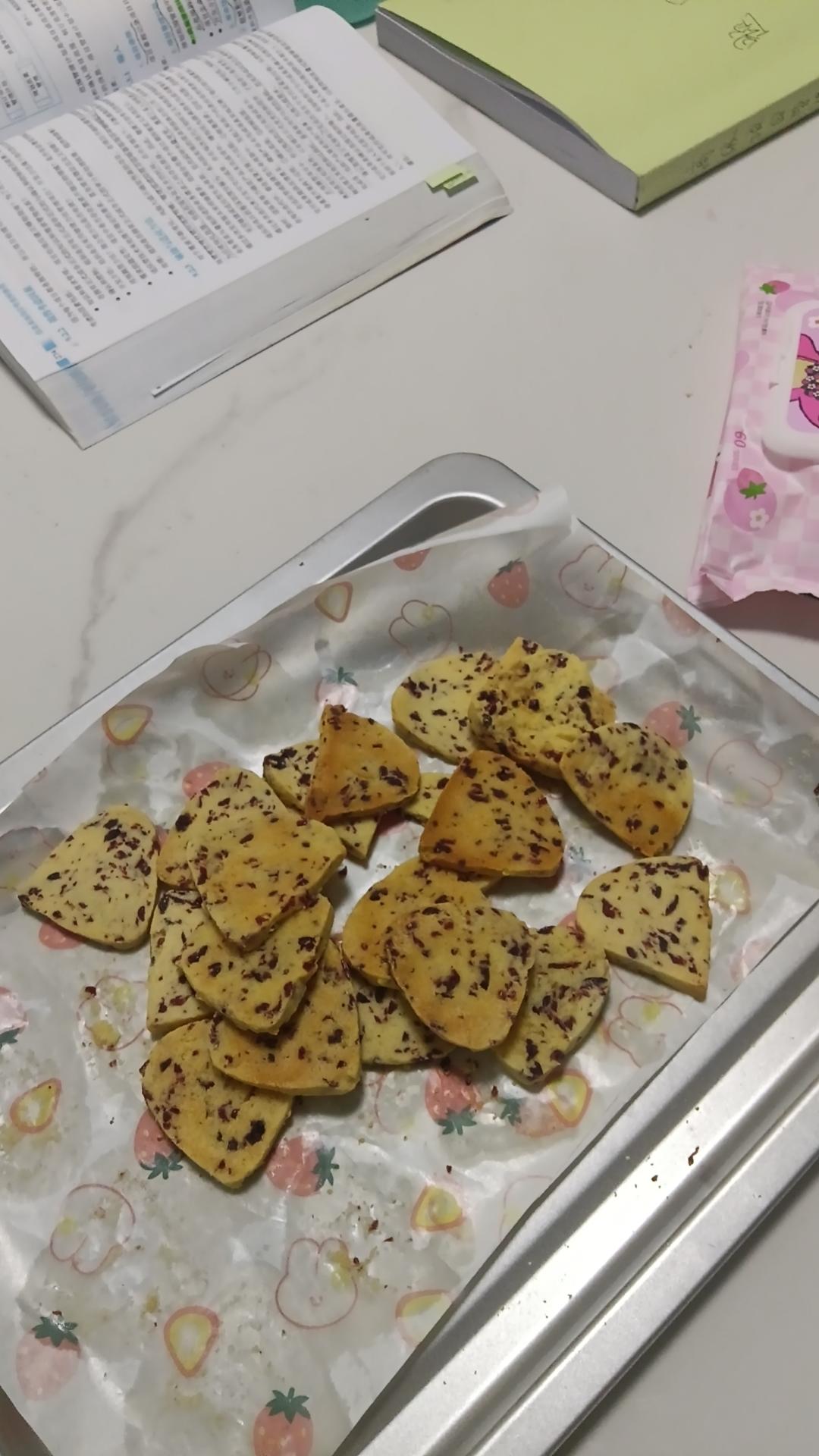 蔓越莓饼干--新手烘焙0压力 #皮黑森林#