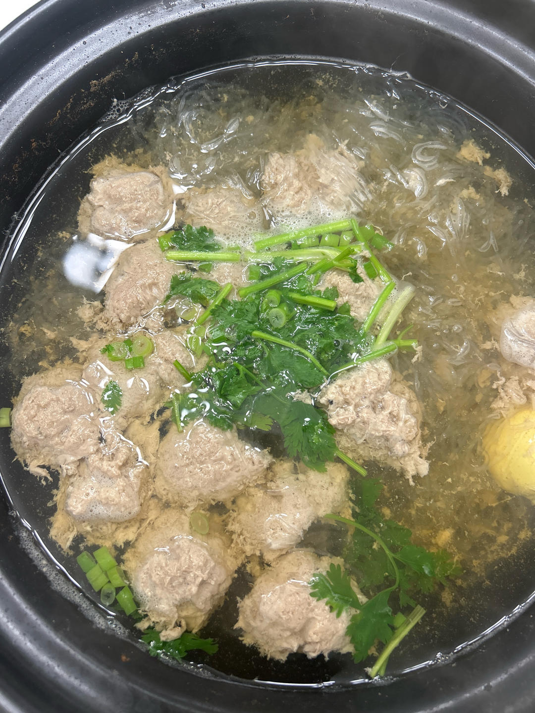 牛肉丸子粉丝汤