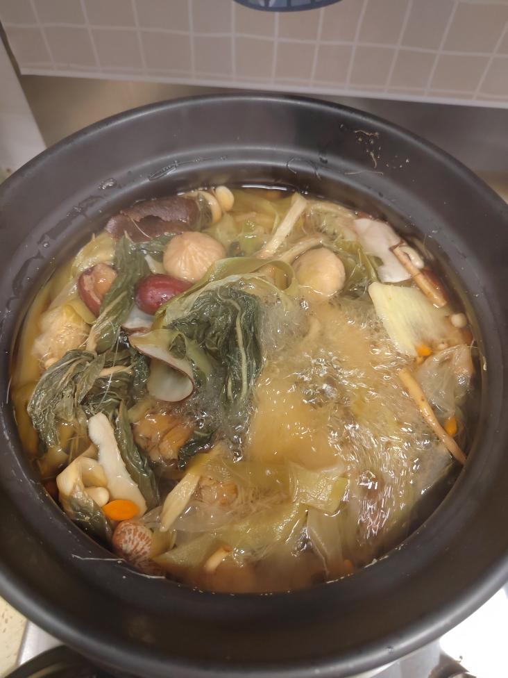 霸王花白菜干煲猪肺 的做法步骤图 沙丁鱼 Qg84 下厨房