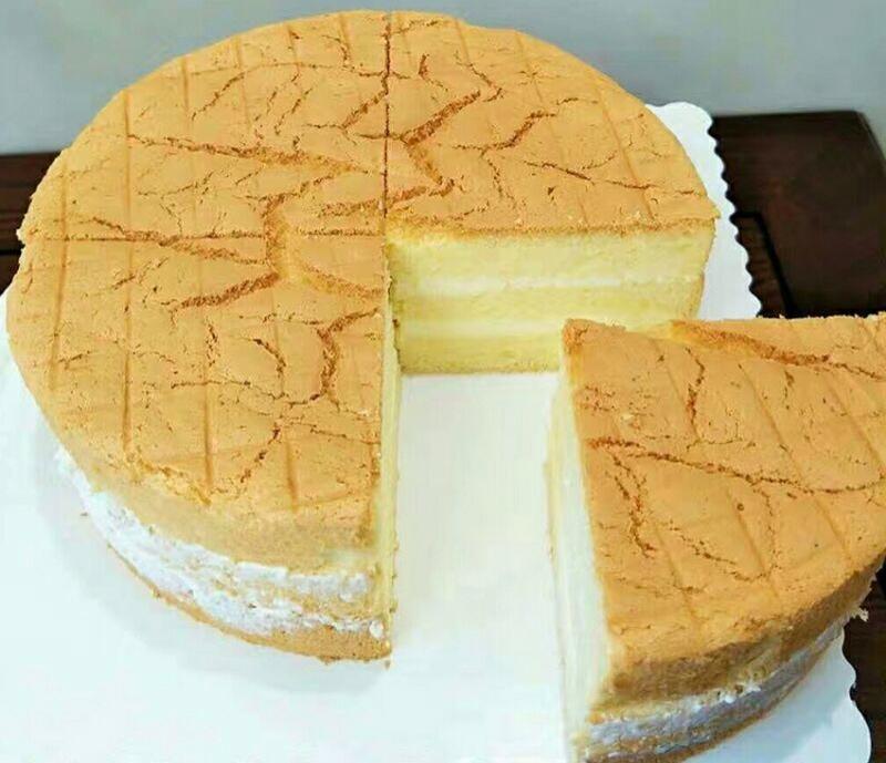 蛋糕的做法（8寸戚风蛋糕）