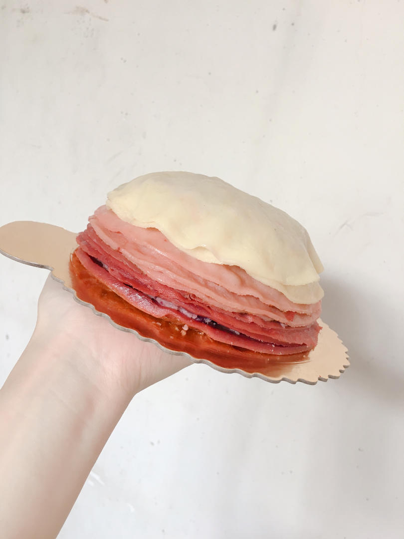 【芋泥千层蛋糕】